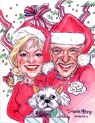 HOLIDAY CARICATURES|DALLAS