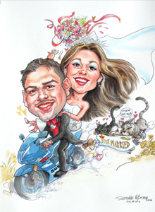 WEDDING CARICATURE