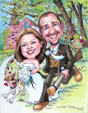 WEDDING CARICATURE