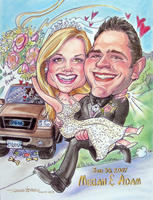 WEDDING CARICATURE
