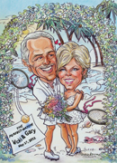 WEDDING CARICATURES|DALLAS